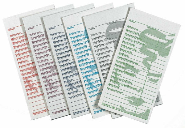 Bedienungsblöcke lose(40 Blatt)