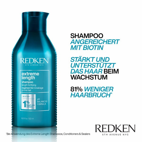 Redken Extreme Length Shampoo 300 ml - Neu