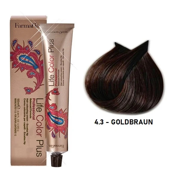 Farmavita Life Color Plus Haarfarbe 100 ml –  Großpackung für Friseure