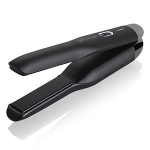 ghd unplugged Styler schwarz + mini paddle Brush gratis
