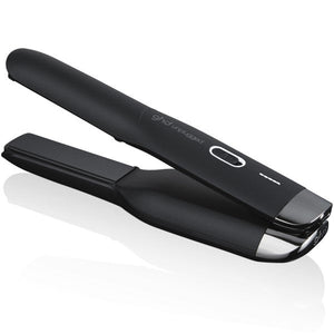 ghd unplugged Styler schwarz + mini paddle Brush gratis