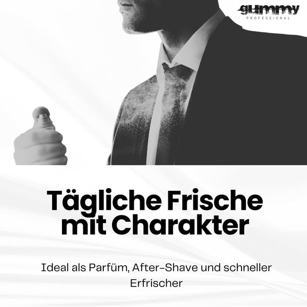 Gummy Zitronen Eau de Cologne 400 ml – Erfrischendes After Shave Spray – Langanhaltender Zitrusduft fuer Maenner & Frauen – Barber Cologne fuer Frische & Pflege