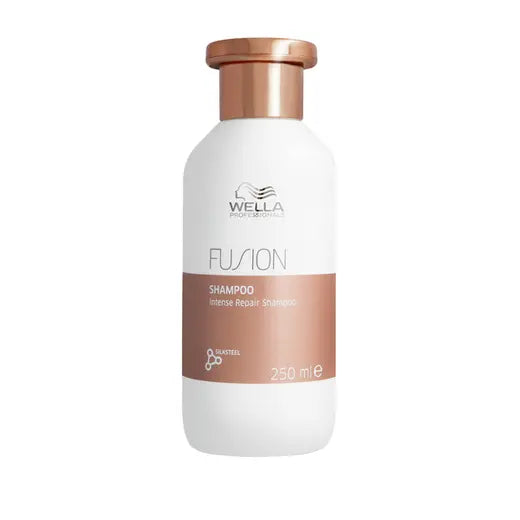Wella Fusion Intense Repair Shampoo 250ml Conditioner 200ml Oil Reflections Luminous Smoothing Oil 100ml