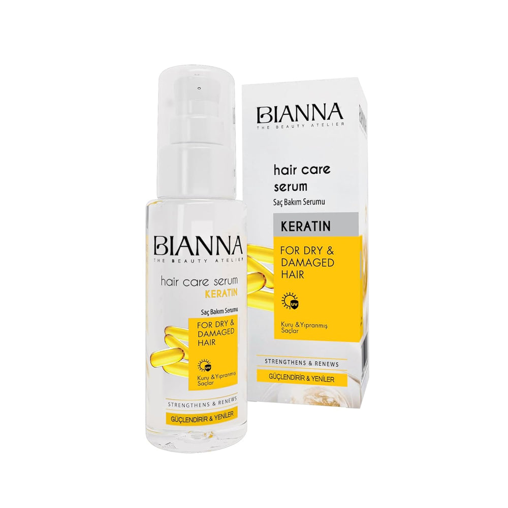 bianna KERATIN HAARSERUM 75 ML - BELEBEN UND VERJÜNGEN SIE IHR HAAR MIT KERATIN-THERAPIE