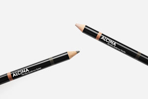 ALCINA Perfect Eyebrow Styler light 010 - intensiviert und korrigiert Brauenfarbe - definiert die Form der Augenbrauen durch praezises Zeichnen - 2in1: Styler + Highlighter