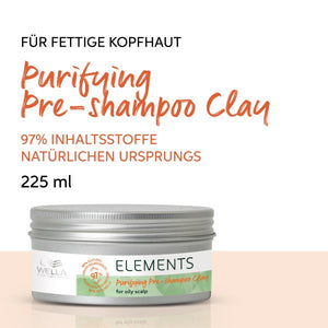 Wella Professionals Elements Purifying Pre-shampoo Clay 225 ml