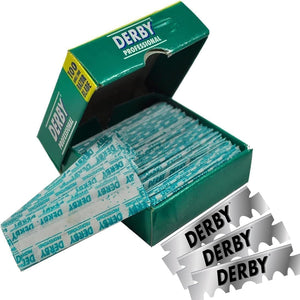 Derby Rasierklingen Professional 300 / Dreierpack - 3 x 100 Stueck rostfrei einzeln verpackt