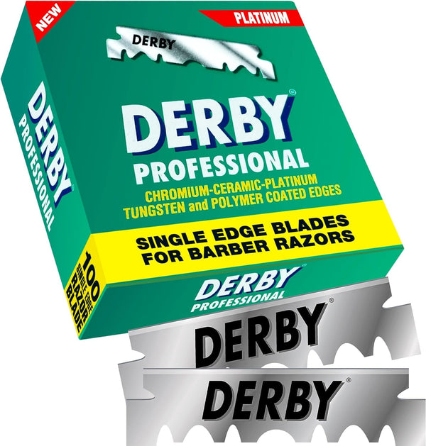 Derby Rasierklingen Professional 300 / Dreierpack - 3 x 100 Stueck rostfrei einzeln verpackt