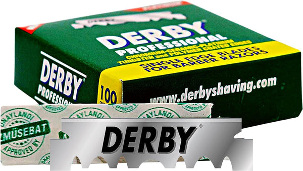 Derby Rasierklingen Professional 300 / Dreierpack - 3 x 100 Stueck rostfrei einzeln verpackt