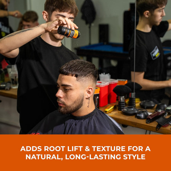 Black Red-Hair Styling Powder Wax Haarpuder 20 Gr Permanent Matt (Volumizing Matte Design)