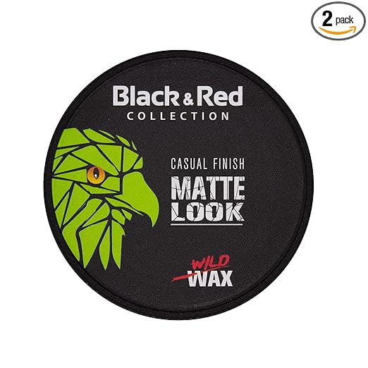 BLACK RED WILD WAX – CASUAL FINISH MATTE LOOK 150 ML (2 stueck)