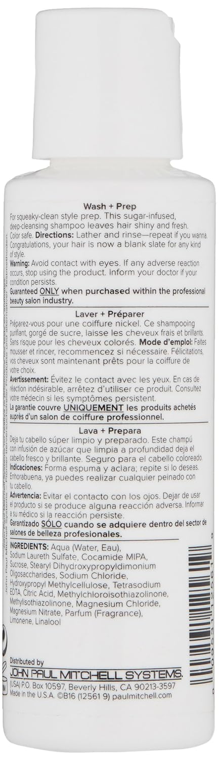 Paul Mitchell Neon Sugar Cleanse - Sugar-based Clarifying Shampoo for Fresh, Clean Hair, Professional Hair Care Just for Girls