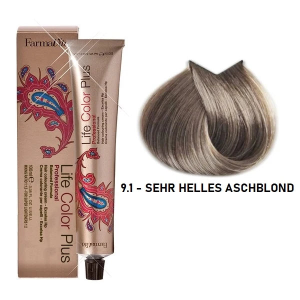 Farmavita Life Color Plus Haarfarbe 100 ml –  Großpackung für Friseure