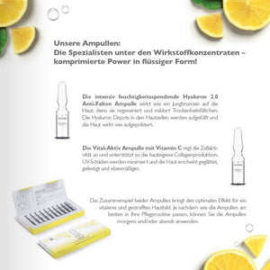 Alcina Hyaluron 2.0 / Vitamin C - Ampullen-Kur - 10x1ml