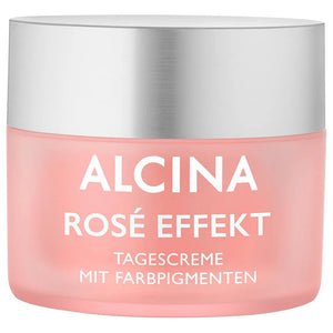 Alcina Geschenkset Rose Effekt Skin - Tagescreme 50ml + Augencreme 15ml + Tasche