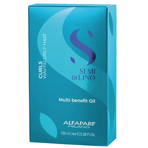 Alfaparf Milano Semi Di Lino Curls Multi-Benefit Oil 100 ml