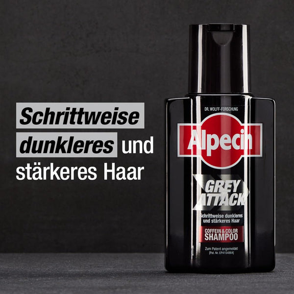Alpecin Grey Attack Coffein & Color Shampoo 200 ml