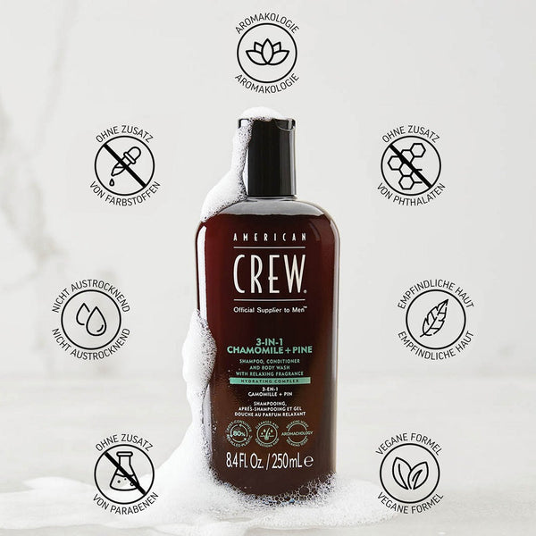 American Crew Chamomile & Pine Relaxing 3-in-1 Shampoo 1000ml