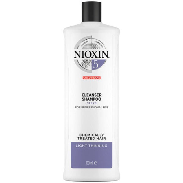 Wella Nioxin System 5 Cleanser Shampoo Step 1 1000ml - Neu