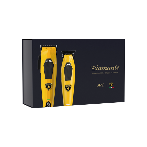 JRL x Lamborghini Diamante Clipper & Trimmer Combo Kit - Gelb