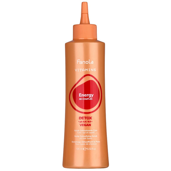 Fanola Vitamins Energy Detox Scalp Fluid Scrub 195 ml