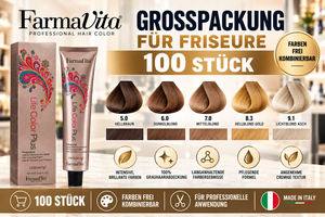 Farmavita Life Color Plus Haarfarbe 100 ml –  Großpackung für Friseure