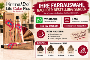 Farmavita Life Color Plus Haarfarbe 100 ml –  Großpackung für Friseure