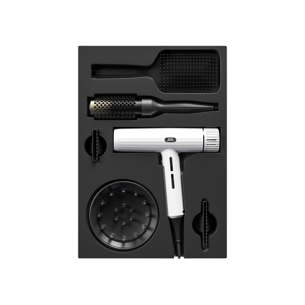 JRL Forte Pro 2020H Haartrockner Combo Kit Weiß