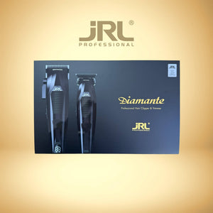 JRL Diamante Clipper & Trimmer Combo Kit Schwarz