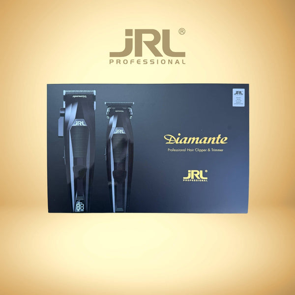 JRL Diamante Clipper & Trimmer Combo Kit Schwarz
