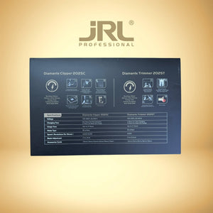 JRL Diamante Clipper & Trimmer Combo Kit Gelb