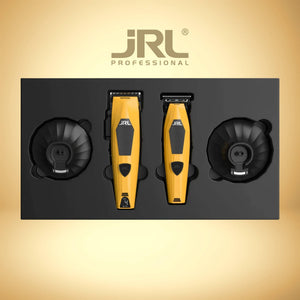 JRL Diamante Clipper & Trimmer Combo Kit Gelb