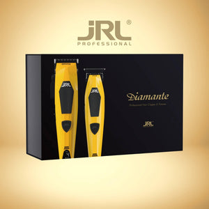 JRL Diamante Clipper & Trimmer Combo Kit Gelb