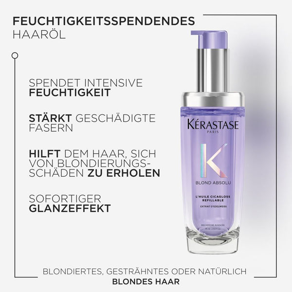 Kérastase Blond Absolu l’Huile Cicagloss Full Pack 75 ml - Refillable
