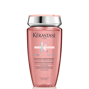 Kèrastase Chroma Absolu Masque Holiday Coffret - Bain Chroma Respect Riche 250 ml - Masque Chroma Filler 200 ml - Serum Chroma Thermique 150 ml