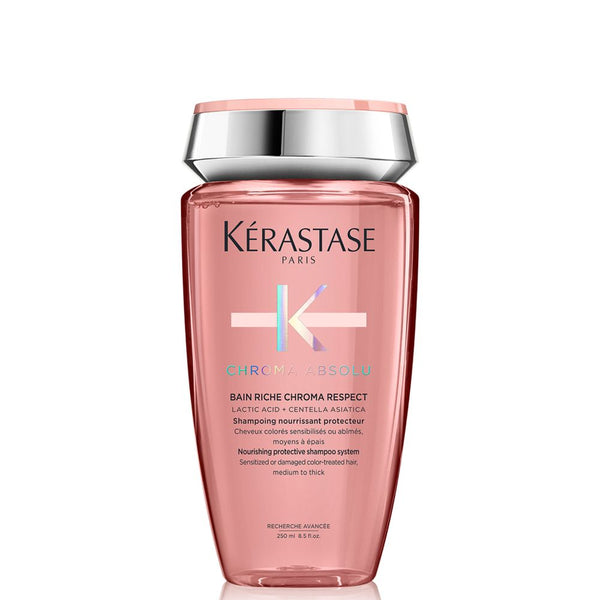 Kèrastase Chroma Absolu Masque Holiday Coffret - Bain Chroma Respect Riche 250 ml - Masque Chroma Filler 200 ml - Serum Chroma Thermique 150 ml