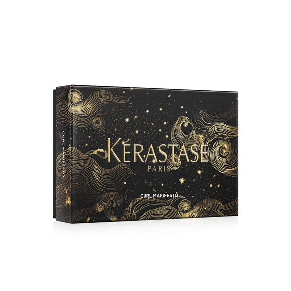 Kèrastase Curl Manifesto Masque Holiday Coffret - Bain Hydratation Douceur 250 ml + Masque Beurre Haute Nutrition 200 ml + Crème De Jour 150 ml