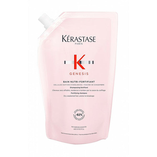 Kèrastase Genesis Bain Nutri-Fortifiant Refill Pouch & Aluminium Bottle 500 ml