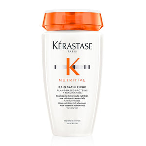 Kérastase Nutritive Set - Bain Satin Riche 250 ml + Masquintense Riche 200 ml + 8H Magic Night Serum 90 ml