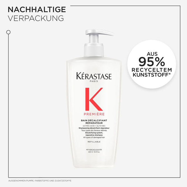 Kèrastase Première Bain Première Décalcifiant Refill Bundle - Shampoo 500 ml + 500 ml Nachfüllpackung