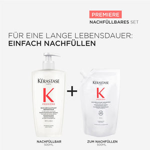 Kèrastase Première Bain Première Décalcifiant Refill Bundle - Shampoo 500 ml + 500 ml Nachfüllpackung