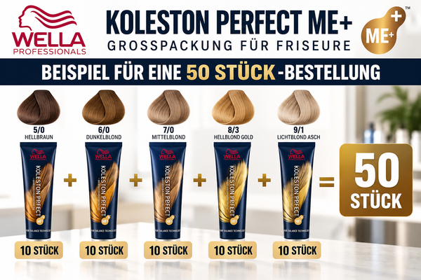 Wella Koleston Perfect ME+ Rich Naturals 60 ml – Großpackung für Friseure
