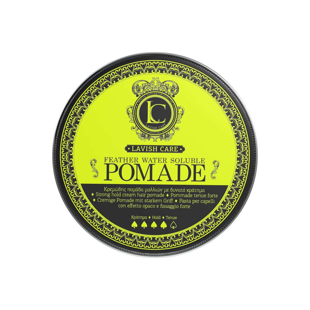 FEATHER WATER SOLUBLE POMADE Strong Hold Cream Hair Pomade