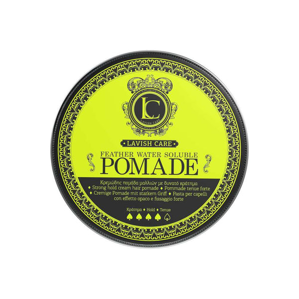 FEATHER WATER SOLUBLE POMADE Strong Hold Cream Hair Pomade