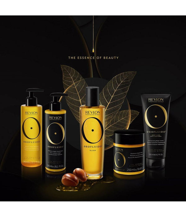 Orofluido Geschenkset - Shampoo 240ml + Elixir 100ml + Body Cream 50ml