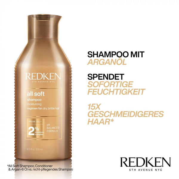 Redken All Soft Shampoo 300 ml