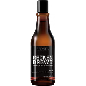 Redken Brews 3 in 1 Shampoo 300 ml