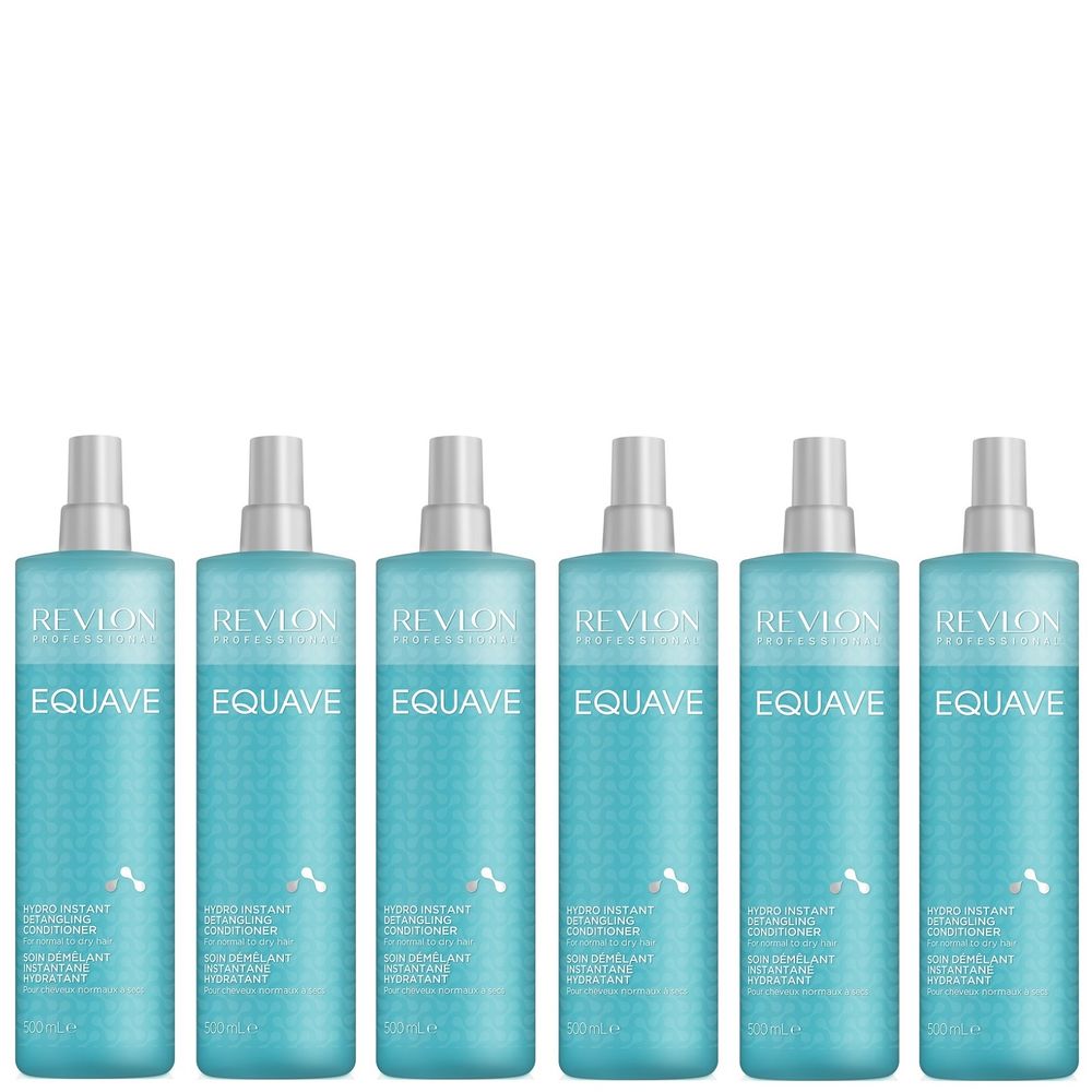 Revlon Equave Hydro Instant Detangling Conditioner 6x 500 ml