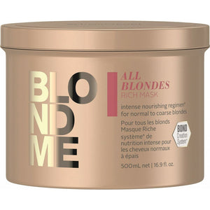 Schwarzkopf Blondme All Blondes Rich Maske 500 ml