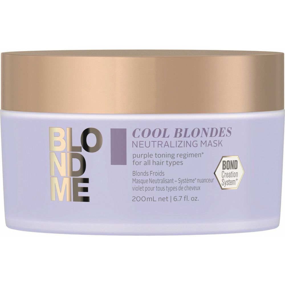 Schwarzkopf Blondme Cool Blondes Neutralizing Mask 200 ml